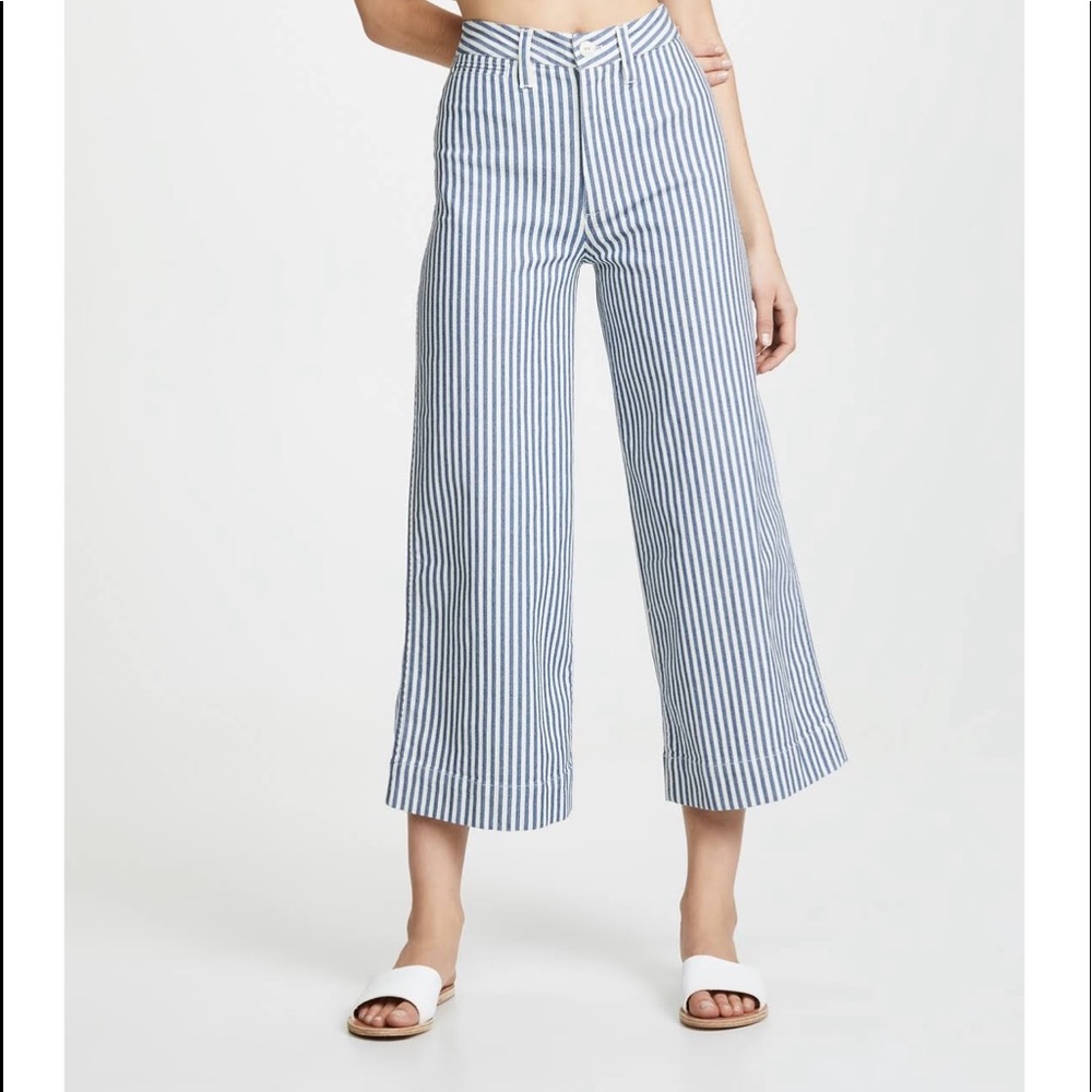Madewell emmet stripe pant